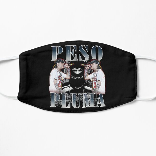 Peso Pluma Music Flat Mask RB1508 product Offical peso pluma Merch